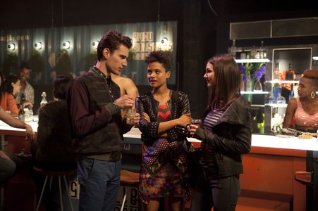 Victoria Justice, Kiersey Clemons, and John Garet Stoker in Eye Candy (2015)