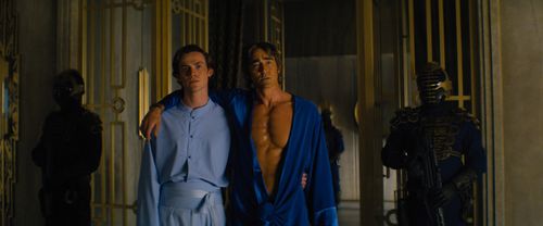 Lee Pace and Cassian Bilton in Foundation (2021)