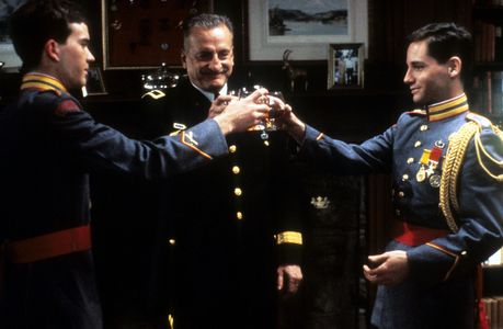 Timothy Hutton, George C. Scott, and Tim Wahrer in Taps (1981)