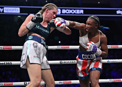 Claressa Shields and Savannah Marshall in Sky Sports World Championship Boxing: Undisputed World Middleweight Championsh