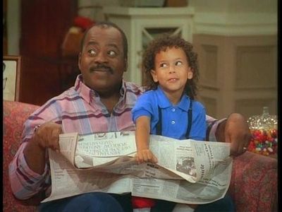 Reginald VelJohnson and Bryton James in Family Matters (1989)