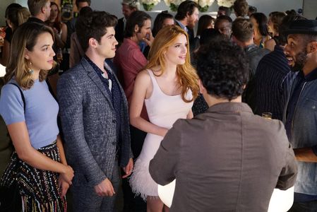 Carter Jenkins, Stephen Boss, Bella Thorne, and Georgie Flores in Famous in Love (2017)