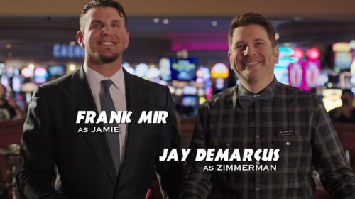Jay DeMarcus and Frank Mir in Sharknado 4: The 4th Awakens (2016)