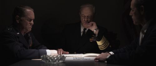 Stranger at the Pentagon Short Film. Valiant Thor (Jeff Joslin) meets the Joint Chiefs; Doug Hale as Admiral Bradford an