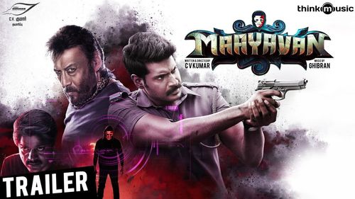 Jackie Shroff, Daniel Balaji, and Sundeep Kishan in Maayavan (2017)