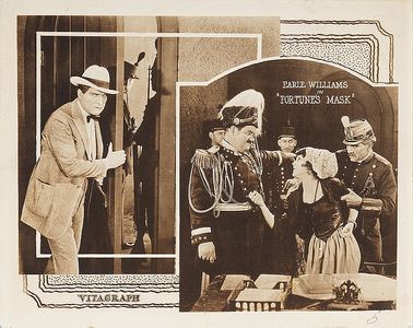 Oliver Hardy, Patsy Ruth Miller, Milton Ross, and Earle Williams in Fortune's Mask (1922)