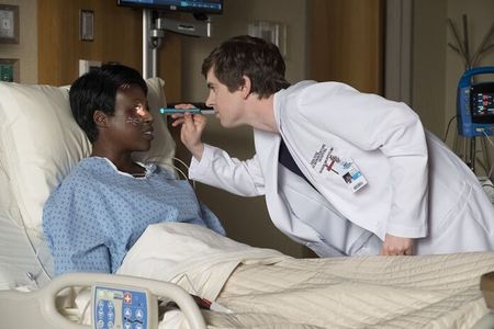 Christine Horn and Freddie Highmore in ‘The Good Doctor’ season 2 episode 8