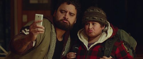 Julian Dennison and Troy Kingi in Hunt for the Wilderpeople (2016)