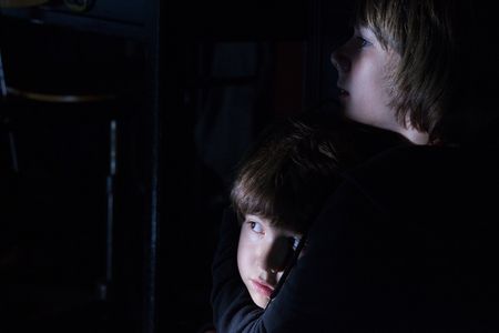 Dakota Goyo and Kadan Rockett in Dark Skies (2013)