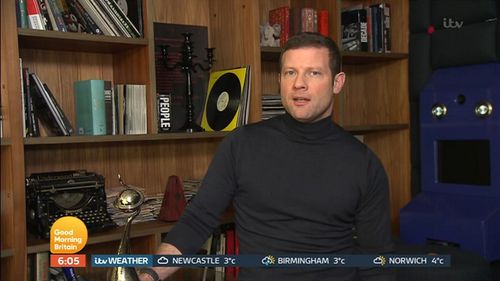 Dermot O'Leary in Good Morning Britain (2014)