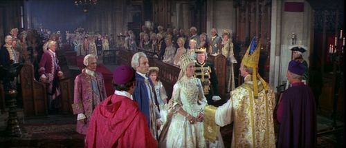 Richard Chamberlain, Geoffrey Bayldon, Christopher Gable, Michael Hordern, Vivienne McKee, and André Morell in The Slipp