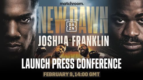 Jermaine Franklin and Anthony Joshua in DAZN Boxing: Anthony Joshua vs. Jermaine Franklin: Launch Press Conference (2023