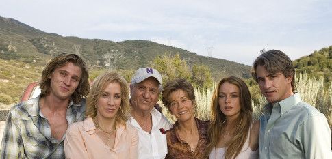 Jane Fonda, Dermot Mulroney, Felicity Huffman, Garry Marshall, Lindsay Lohan, and Garrett Hedlund in Georgia Rule (2007)