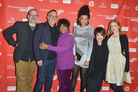 Merry Clayton, Táta Vega, John Cooper, Caitrin Rogers, and Judith Hill at an event for 20 Feet from Stardom (2013)