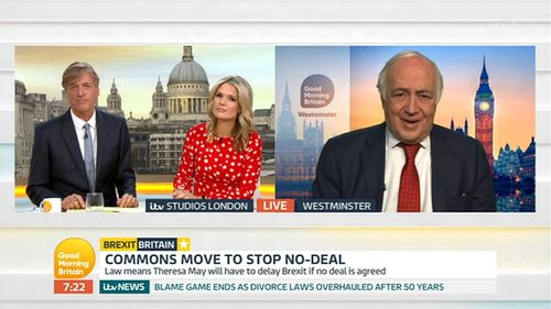 Richard Madeley, Michael Howard, and Charlotte Hawkins in Good Morning Britain: Episode dated 9 April 2019 (2019)