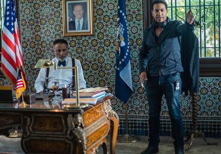 Andy Garcia and Hicham Hajji in Redemption Day (2021)