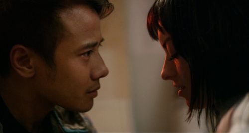 Francesca Eastwood and David Huynh in M.F.A. (2017)