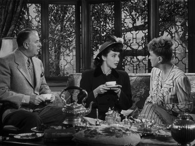 Margaret Bannerman, Jennifer Jones, and Reginald Owen in Cluny Brown (1946)