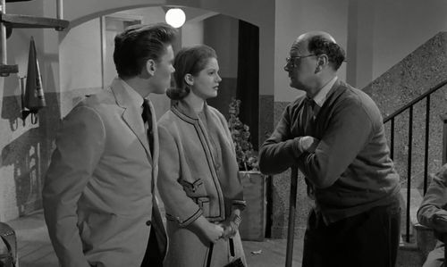 John Dunbar, Billy Fury, and Anna Palk in Play It Cool (1962)