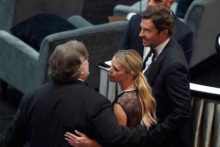 Guillermo del Toro, Kim Morgan and Bradley Cooper at the 94th Academy Awards March 27, 2022