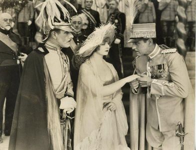 John Bowers, Lewis Stone, and Alice Terry in Confessions of a Queen (1925)