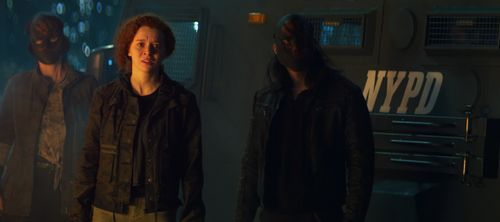 Desmond Chiam, Erin Kellyman, and Dani Deetté in The Falcon and the Winter Soldier (2021)