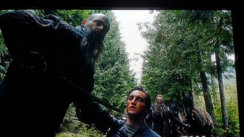 Scene from The 100, episode 