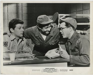 Frankie Avalon, John Ashley, and Harvey Lembeck in Sergeant Dead Head (1965)