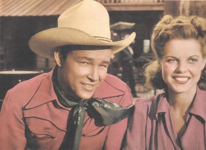 Roy Rogers and Ruth Terry in Heart of the Golden West (1942)