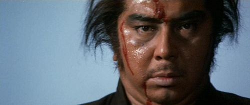 Tomisaburô Wakayama in Lone Wolf and Cub: Baby Cart at the River Styx (1972)