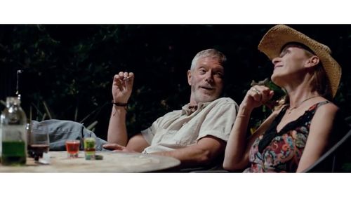 Claudia Church and Stephen Lang in 