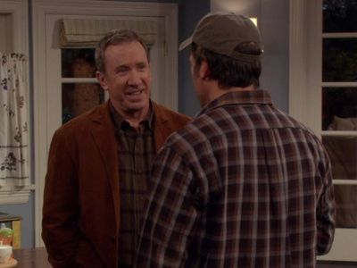 Tim Allen and Mike Rowe in Last Man Standing (2011)