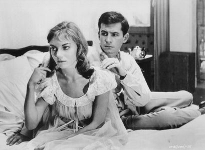Anthony Perkins and Donna Anderson in On the Beach (1959)