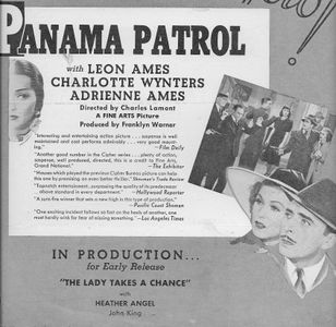 Leon Ames, Adrienne Ames, Abner Biberman, and Charlotte Wynters in Panama Patrol (1939)