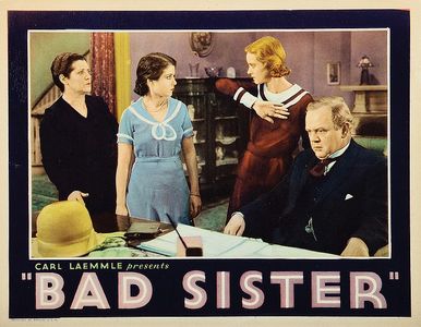 Bette Davis, Emma Dunn, Sidney Fox, and Charles Winninger in Bad Sister (1931)