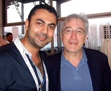 Robert De Niro and Mohamed Karim