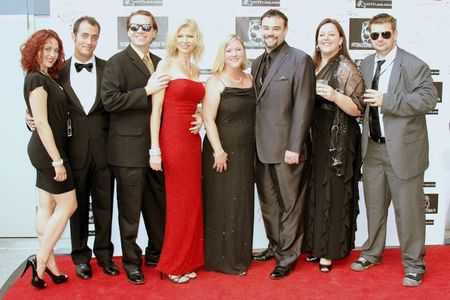 From left: Terissa Kelton, Mike Donis, Gary C. Warren, Sharon Wright, Shelly Deaver Bybee, Nathan Bybee, Jessica Bybee-D