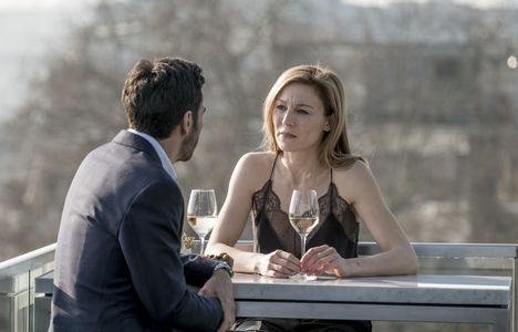 Caio Blat and Juliet Rylance in McMafia (2018)