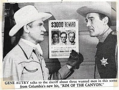 Gene Autry and Rory Mallinson in Rim of the Canyon (1949)