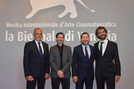 Antonio de la Torre, Alfonso Tort, Álvaro Brechner, and Alberto Barbera in A Twelve-Year Night (2018)