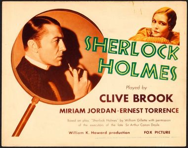 Clive Brook and Miriam Jordan in Sherlock Holmes (1932)