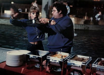 Patricia Alice Albrecht and Stephen Furst in Midnight Madness (1980)