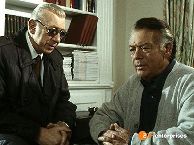 Horst Tappert and Klausjürgen Wussow in Derrick (1974)