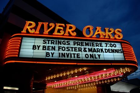 The River Oaks Theatre played host to the Houston premiere of Strings.