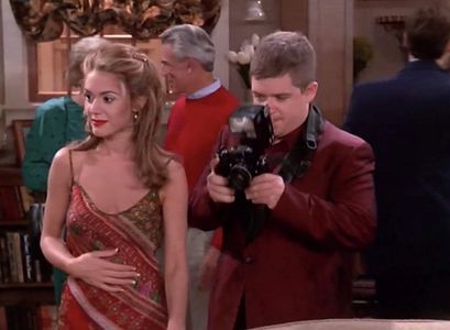 Patton Oswalt and Lisa Rieffel in The King of Queens