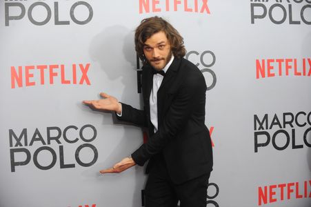 Lorenzo Richelmy at an event for Marco Polo (2014)