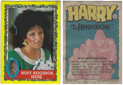 Kevin Peter Hall, John Lithgow, Melinda Dillon, Lainie Kazan, Margaret Langrick, and Joshua Rudoy in Harry and the Hende