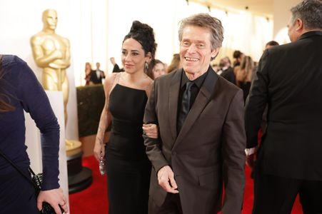 Willem Dafoe and Giada Colagrande in The Oscars (2024)