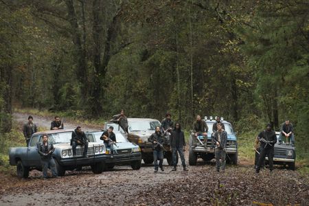 Ruben Vidal and Hunter Watson in The Walking Dead (2010)
