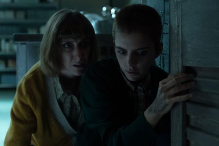 Cecilia Freire and Lucía Díez in The Longest Night (2022)